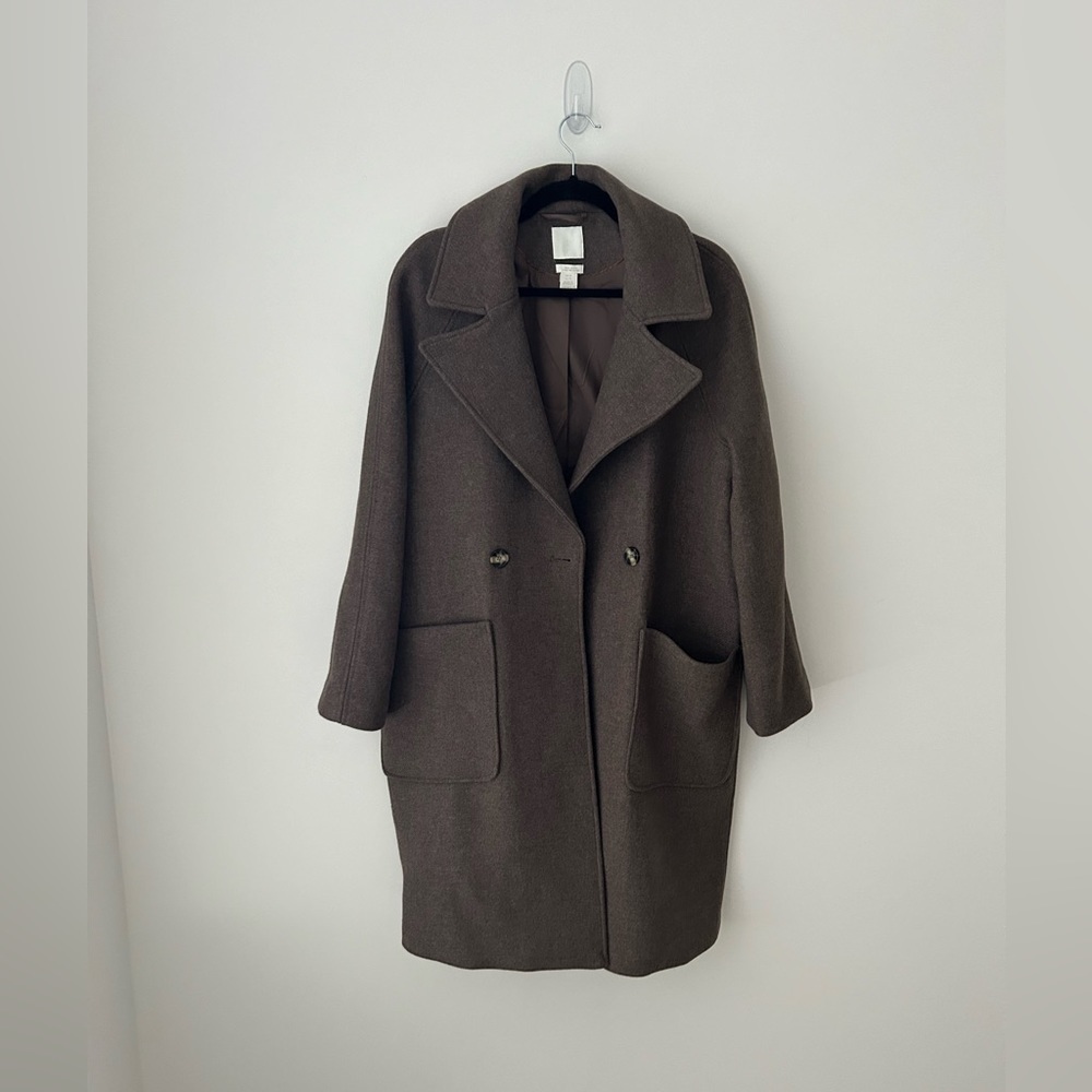 H&M Oversized  Wool-blend Coat